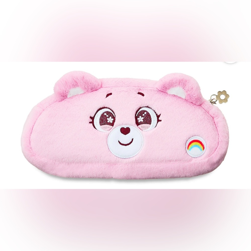 Care Bears Pink Bear Plush Pencil Case